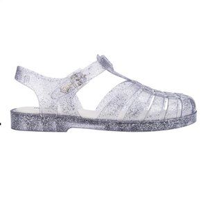 Melissa Possession Sandal - Glitter Clear in Size 9 / NWT $120